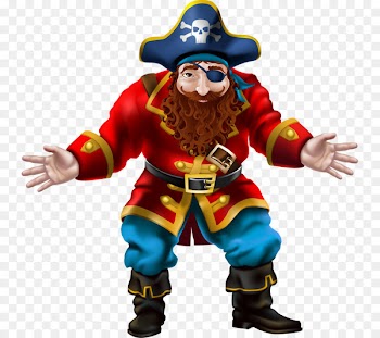 Piracy Sticker Privateer freebooter Adhesive - Pirate Captain 