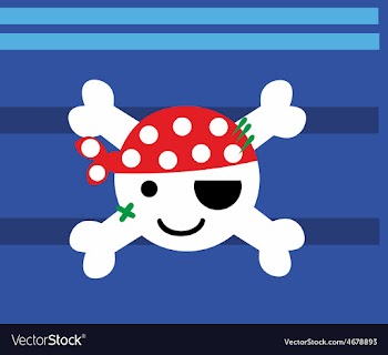  					Pirate baby vector image														