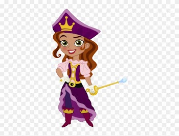 Pirate Clipart Pirate Princess - Jake And The Neverland Pirates Girls