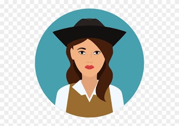 Pirate Free Icon - French Girl Cartoon Png
