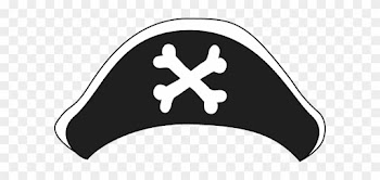 Pirate Hat Clip Art - Pirate Hat Transparent Background