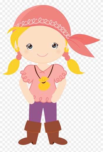 Pirate Shipspirate Partysvg Filefree File - Pirate Girl Clipart