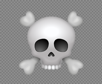 pirate skull emoji png transparent background image – pngheart