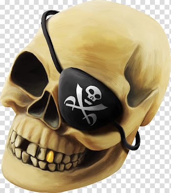 Pirate skull , Piracy Skull Skeleton, Pirate Skull transparent background PNG clipart