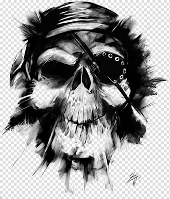 Pirate Skull PNG Photo