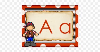 Pirate Theme Word Wall Headers/alphabet Cards - Pirate And Princess Party Invitations