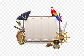 Pirate tool equipment vector design material Free Download 