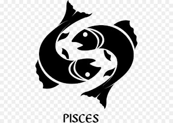 Pisces Astrological sign Horoscope Symbol - Pisces Png Pic 
