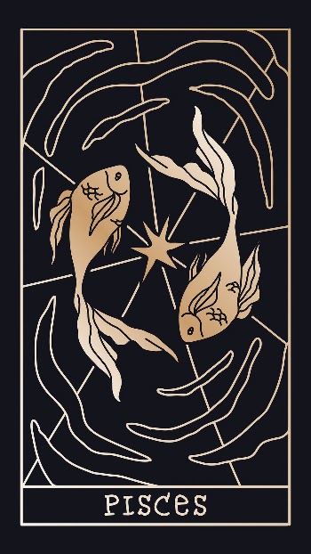 Pisces doodle design iPhone wallpaper, | Free Vector Illustration - rawpixel