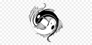 Pisces Koi Yin and yang Yin Yang fish Zodiac - pisces 