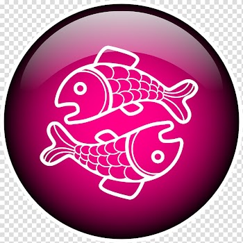 Pisces Purple Horoscope, Purple line Pisces transparent background PNG clipart