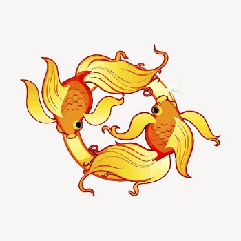 Pisces symbol clipart, astrology sign | Free PSD - rawpixel