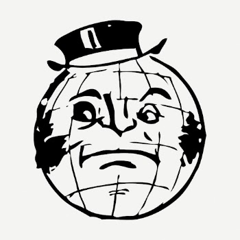 Pissed globe drawing, cartoon vintage | Free PSD - rawpixel