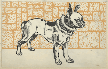 Pitbull Terrier (1912) print in high | Free Photo - rawpixel