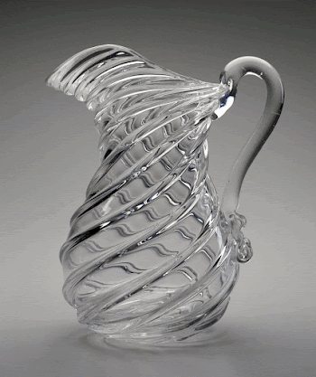 Pitcher, lead glass, applied handle, | Free Photo - rawpixel