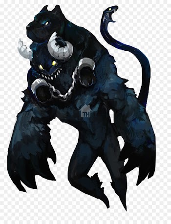 Pittsburgh Artist LinkedIn Anthrocon Illustration - hades frame 