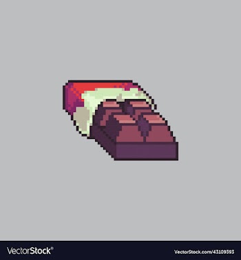 pixel art chocolate for game dev