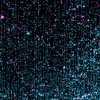 Pixel-Art Cosmic Visualization in Deep Space
