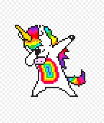 Pixel art Drawing Unicorn - unicorn 