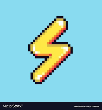 pixel art flash icon for game development