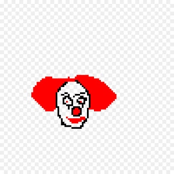 Pixel art GIF Clip art Drawing Image - pennywise stamp 