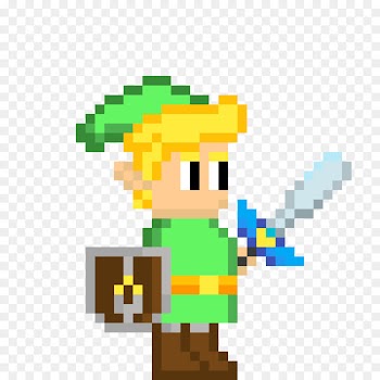 Pixel art Illustration Cartoon Image Drawing - fliperama badge 