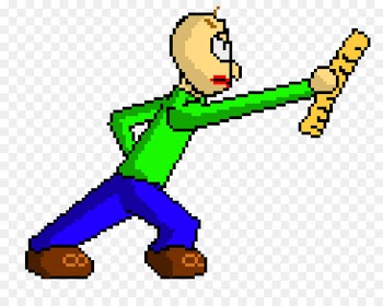 Pixel art Image Portable Network Graphics - baldi illustration 