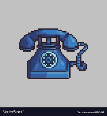 pixel art retro phone for game development