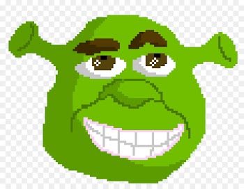 Pixel art Shrek Image Graphics - shrek pixel 