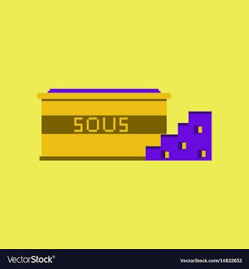 Pixel icon in flat style cheese sauce vector image