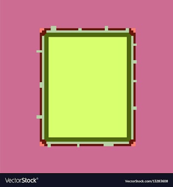 Pixel icon in flat style sandwich vector image