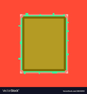 Pixel icon in flat style sandwich vector image