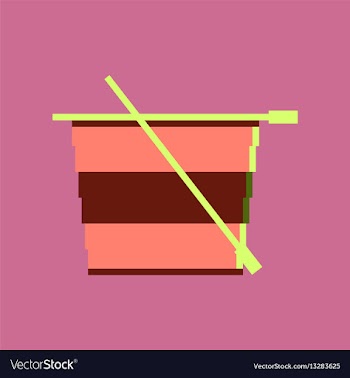 Pixel icon in flat style tea cup vector image