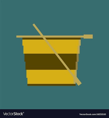 Pixel icon in flat style tea cup vector image