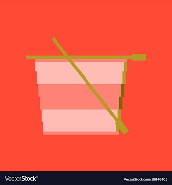 Pixel icon in flat style tea cup vector image