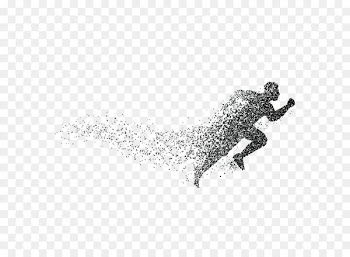 Pixel Icon - Vector runner 