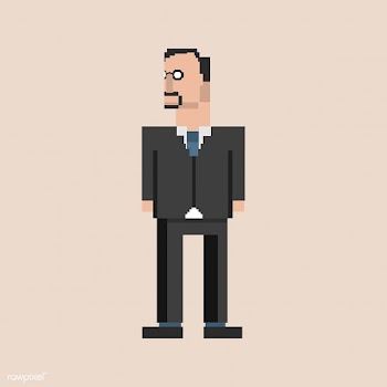 Pixel illustration of occupation | Free stock vector - 95084