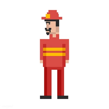 Pixel illustration of occupation | Free stock vector - 95089