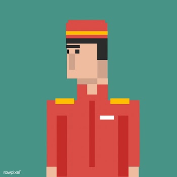 Pixel illustration of occupation | Free stock vector - 95092
