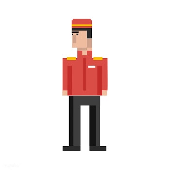 Pixel illustration of occupation | Free stock vector - 95094
