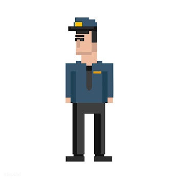Pixel illustration of occupation | Free stock vector - 95117