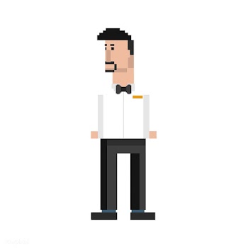 Pixel illustration of occupation | Free stock vector - 95122