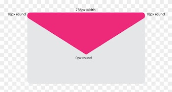 Pixel Perfect Rounded Triangle - Border Radius Triangle