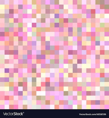 Pixel square tile mosaic background - graphic vector image