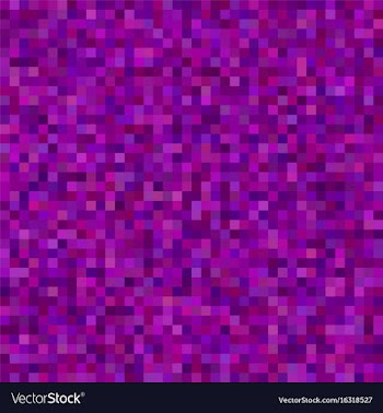 Pixel square tiled mosaic background vector image