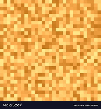 Pixel square tiled mosaic background vector image
