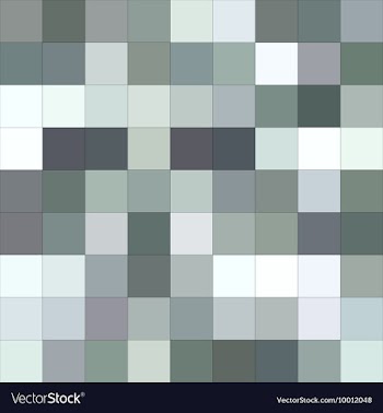 Pixelated Blurred Mosaic Background vector image