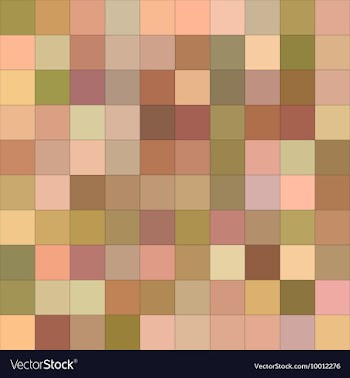 Pixelated Blurred Mosaic Background vector image