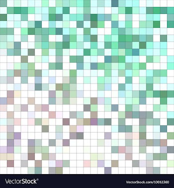 Pixelated Blurred Mosaic Background vector image