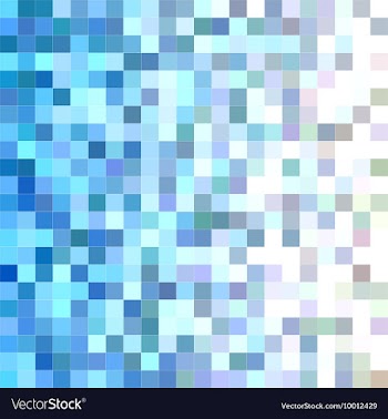 Pixelated Blurred Mosaic Background vector image